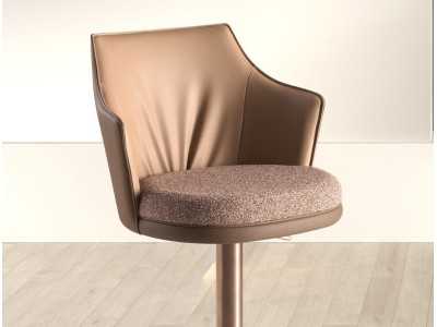 Modern design swivel stool - MILLAU