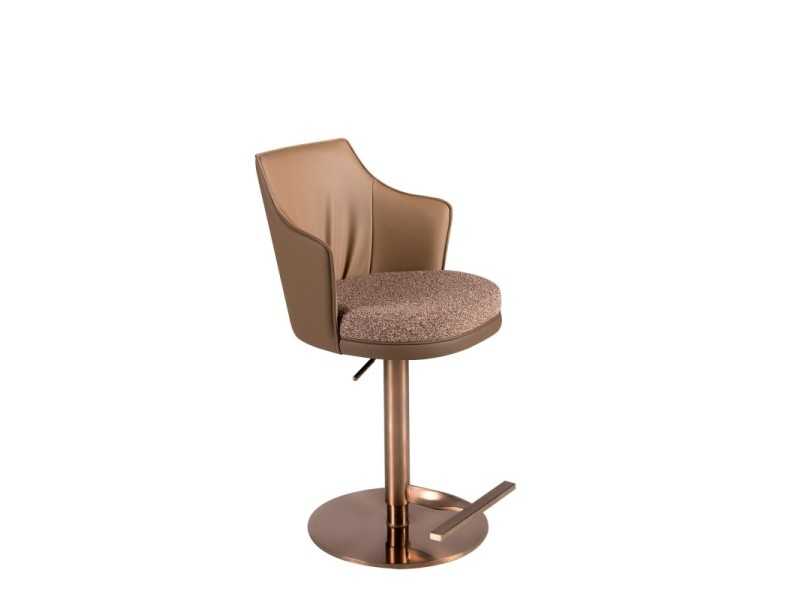 Modern design swivel stool - MILLAU