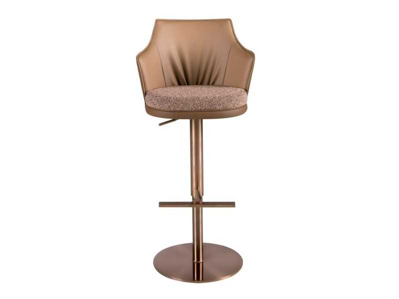 Modern design swivel stool - MILLAU