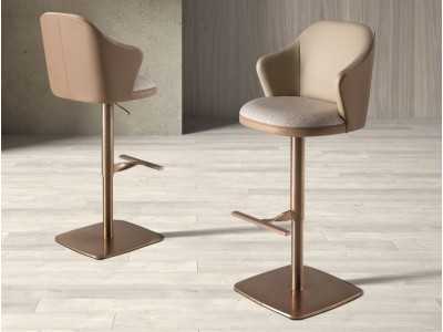 Modern design swivel stool - MÂCON