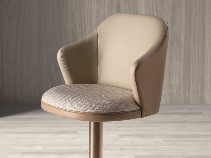 Taburete giratorio de diseño moderno - MÂCON