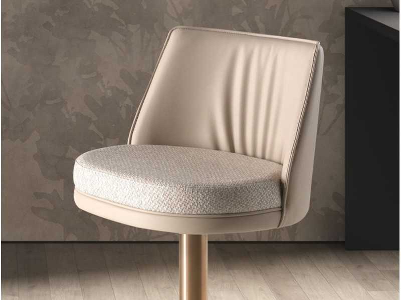 Modern design swivel stool - MEAUX