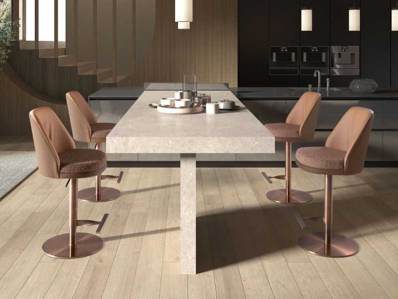 Tabouret pivotant au design moderne - MULHOUSE