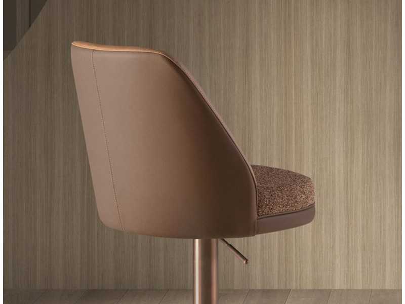 Modern design swivel stool - MULHOUSE