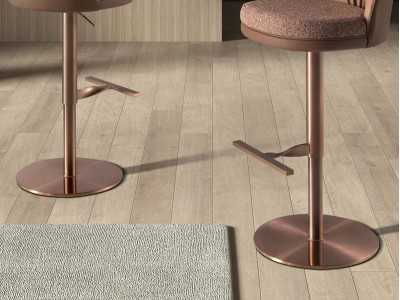 Modern design swivel stool - MULHOUSE