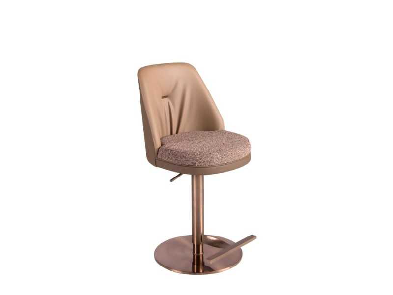 Modern design swivel stool - MULHOUSE