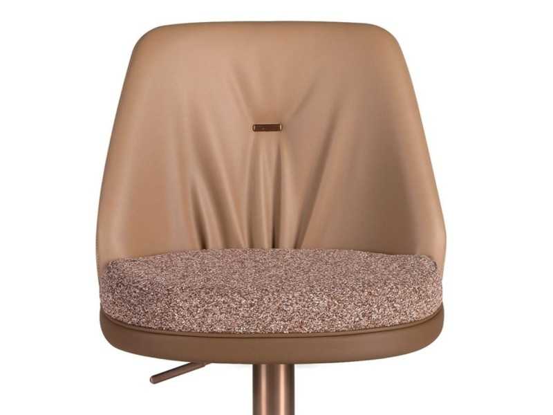 Modern design swivel stool - MULHOUSE