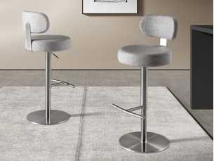 Tabouret pivotant au design moderne - MÉRIBEL