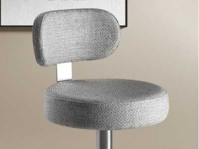 Modern design swivel stool - MÉRIBEL