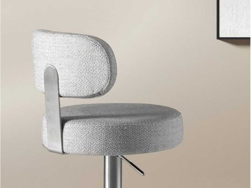 Modern design swivel stool - MÉRIBEL