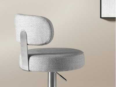 Modern design swivel stool - MÉRIBEL