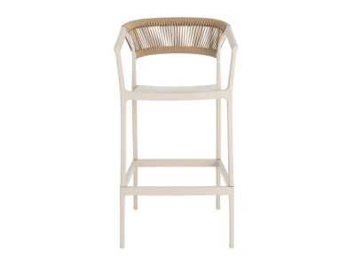Taburete / silla para exterior de polipropileno - SOMMER BEIGE