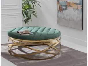 Table basse ronde rembourrée - ALMA