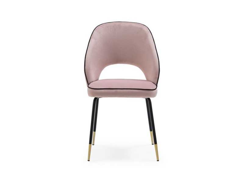 Upholstered designer chair - DAVIDE ROSA