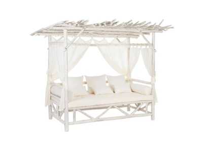 Cama balinesa de madera de teca - NELKE