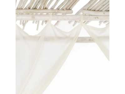 Lit balinais en bois de teck - NELKE