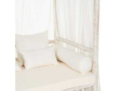 Balinese teak wood bed - NELKE