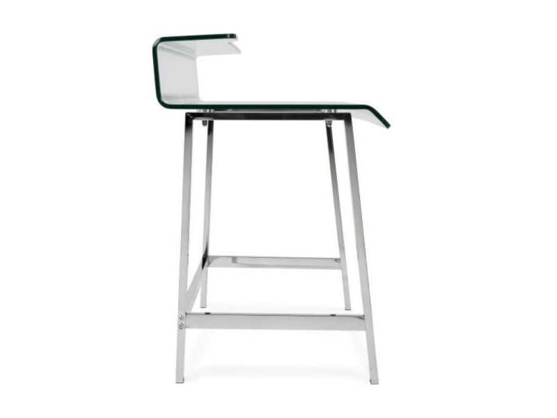 Tempered glass desk - PARIS