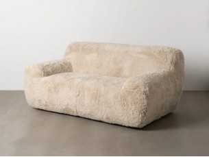 Canapé d'hiver tapissé - ESPOO BEIGE 2