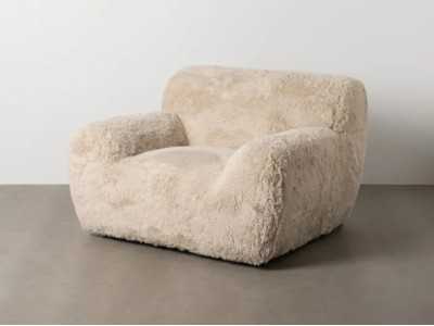 Fauteuil d'hiver tapissé - ESPOO BEIGE