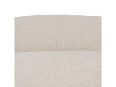 Designer sofa upholstered in fabric - AASEL