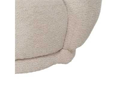 Designer sofa upholstered in fabric - AASEL