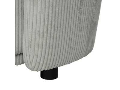 Designer sofa upholstered in fabric - ARSDORF