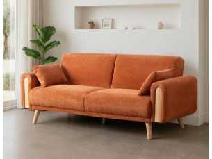 Upholstered sofa bed - AUBUSSON TERRA