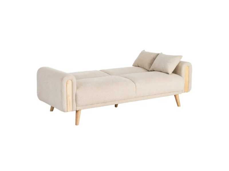 Upholstered sofa bed - AUBUSSON CREMA