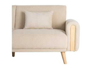 Sofá cama tapizado - AUBUSSON CREMA