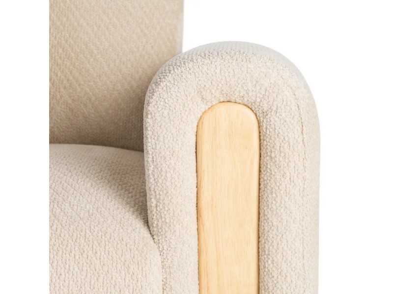 Upholstered sofa bed - AUBUSSON CREMA