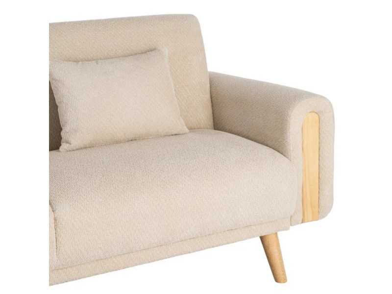Upholstered sofa bed - AUBUSSON CREMA