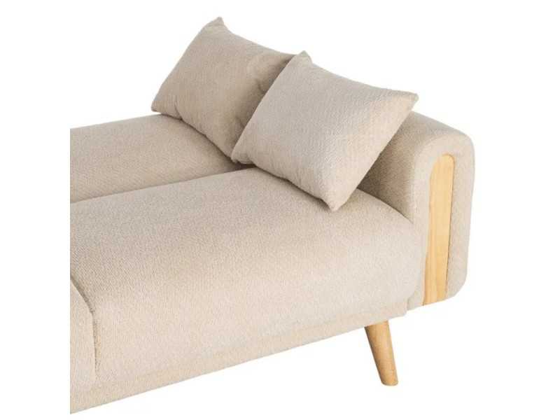 Sofá cama tapizado - AUBUSSON CREMA