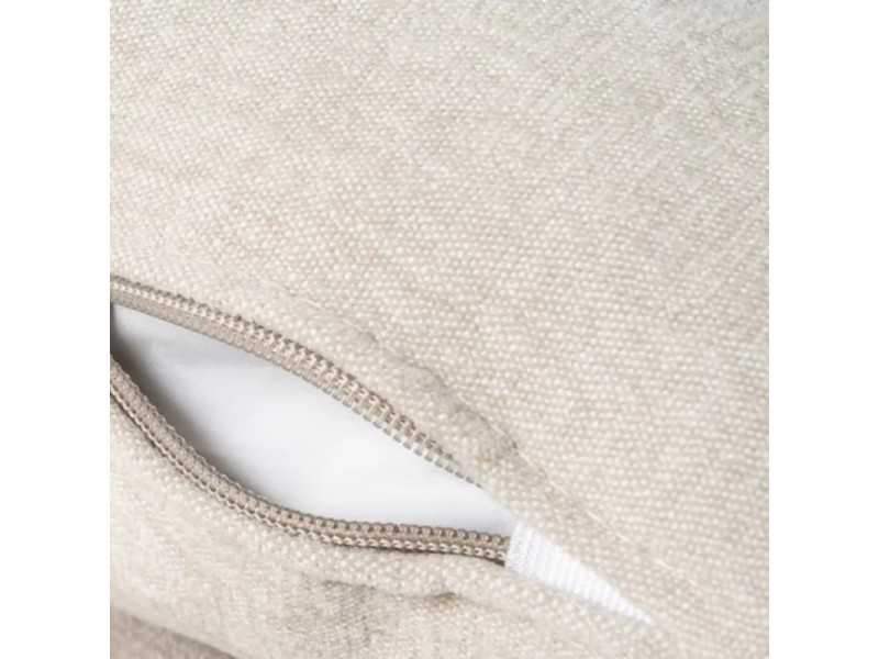 Sofa with right chaise longue - ALBI CREMA