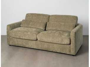 Fabric upholstered sofa bed - ALBUFERA VERDE