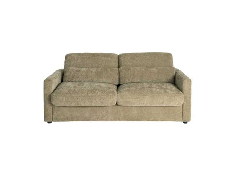 Fabric upholstered sofa bed - ALBUFERA VERDE