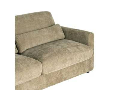 Fabric upholstered sofa bed - ALBUFERA VERDE