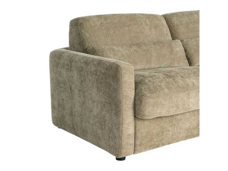 Fabric upholstered sofa bed - ALBUFERA VERDE