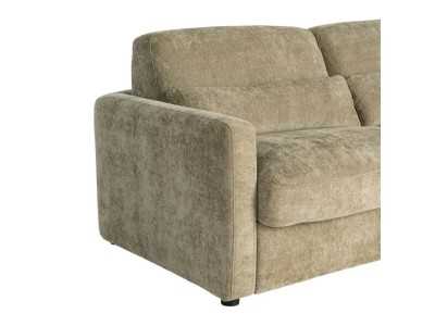 Fabric upholstered sofa bed - ALBUFERA VERDE