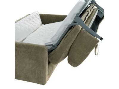 Fabric upholstered sofa bed - ALBUFERA VERDE