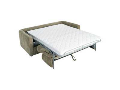 Fabric upholstered sofa bed - ALBUFERA VERDE
