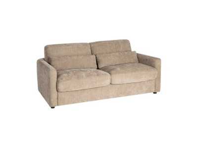 Fabric upholstered sofa bed - ALBUFERA TAUPE