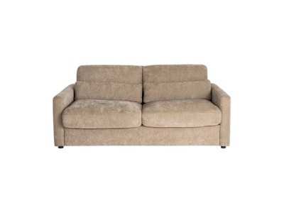 Fabric upholstered sofa bed - ALBUFERA TAUPE