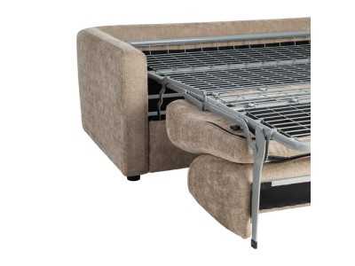 Fabric upholstered sofa bed - ALBUFERA TAUPE