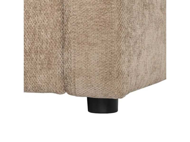 Fabric upholstered sofa bed - ALBUFERA TAUPE