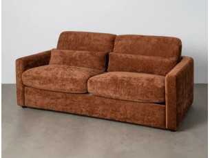 Fabric upholstered sofa bed - ALBUFERA TEJA