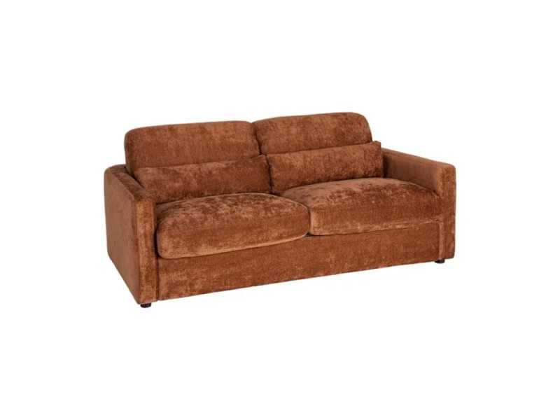 Fabric upholstered sofa bed - ALBUFERA TEJA