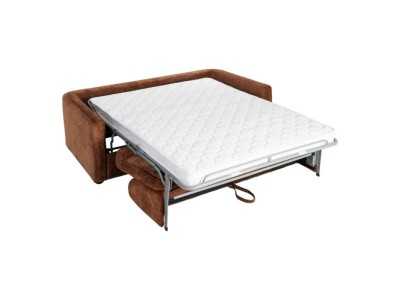 Fabric upholstered sofa bed - ALBUFERA TEJA