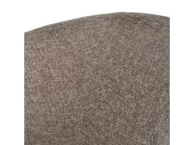 Fauteuil tapissé avec structure en acier laqué - ALFA