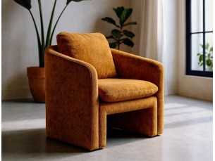 Modern designer armchair - LUC OCRE
